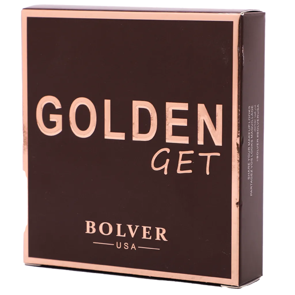 BOLVER USA 9 COLOR EYESHADOW E09 - GOLDEN